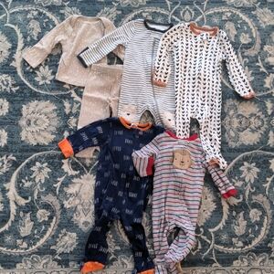 5 Assorted Kids PJs/Sleep And Plays